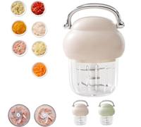 Multi-Function Electric Meat Grinder, 400ML Electric Meat Grinder, Multifunction Food Processor, Used For Dough Stirring, Onion, Meat, Nuts, Fruits, Garlic, Vegetable (1Pcs*Pink)
