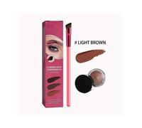 Multi Function Eyebrow Brush & Eyebrow Powder, Multi-function Square Eyebrow Brush, Multifunction Angled Eyebrow Brush