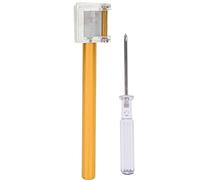 Multi Function Leather Oil Pen Dye Roller Applicator DIY Leather Crafts Tool for Handbags Belts Shoes Gloves Gold Silver Red Blue Green 125mm Christmas Gifts (Gold)