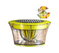 Multi-function Manual Juicer, 4 In 1 Juicer for Oranges, Lemons, Citrus Fruits, with Reamers, 400ml Engraved Measure
