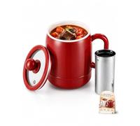 Multi-Function Portable Electric Stewing Cup, 27 Oz 6-in-1 Cooker