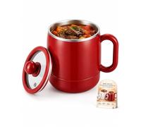 Multi-Function Portable Electric Stewing Cup, 27 Oz 6-in-1 Cooker