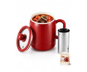 Multi-Function Portable Electric Stewing Cup, 27 Oz 6-in-1 Cooker