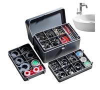 Multi-Functional 3-Layer Household with Storage Case Hose Bib Repair Kit