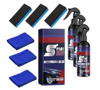 Multi-Functional Coating Renewal Agent, Spray Coating Agent, 3 in 1 Ceramic Car Coatings Agents Spray, Antifouling Sprays (2pcs)