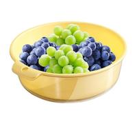 Multi Functional Drain Basket, Drain Basket, Multifunctional Drain Basket, Double Layer Food Washer, Tomato Washer, Portable Fruit Washing Basin, Fruit Washing Basin for Vegetable