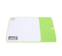 Multi Functional Folding Cutting Board with Built In Grater Drainer Bottle Opener Space Saving Foldable Chopping Board for Kitchen Camping Plastic 250x420mm