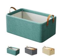 Multi-Functional Folding Wardrobe, Drawer Type Wardrobes Storage Box, Ultra Space Wardrobe Clothes Organizer with Handle, for Clothing, Various Bedding (Green)
