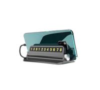Multi-Functional Hideable Night Luminous Car Temporary Parking Card Car Phone Number Card Plate Car Styling Telephone Cellphone Holder