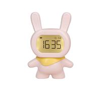 Multi-Functional Little Flying Rabbit Alarm Clock, Bedside Clock,Student Study Night Light Countdown,Snooze Clock