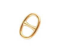 Multi-Functional Scarf Buckle Shirt Knot Sash Knotted Button Coat Waist Belt Shirt Corner Scarf Buckle per donne ragazze accessori decorativi(Golden-L)