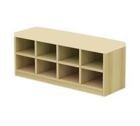 Multi-Functional Shoe Rack & Storage Bench Large Capacity Nursery Activity Center with Easy-Clean Upholstery Ideal for Indoor nization & Kids' Playroom