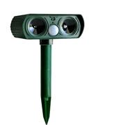 Multi-functional Solar-powered Animal Deterrence Machine Waterproof Detector, Suitable For Home Gardens