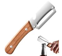 Multi-Functional Vegetable Peeler for Kitchen, 2 in 1 Pelapatate per frutta e verdura con Apribottiglie, Pela Verdure in Acciaio Inossidabile, Pelapatate portatili per frutta, mele, patate, zucche