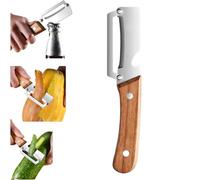 Multi-Functional Vegetable Peeler For Kitchen, 2 In 1 Stainless Steel Single Blade Peelers Tool, Non-Slip Ergonomic Handles With Bottle Opener, For Potato, Fruit, Veggie Peeling (1pcs)
