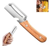 Multi-functional Vegetable Peeler for Kitchen, 2 in 1 Stainless Steel Single Blade Peelers Tool, Ultra Sharp Blades, with Non-Slip Ergonomic Handles for Easy Potato, Fruit & Veggie Peeling (1PCS)