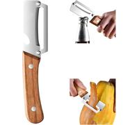Multi-functional Vegetable Peeler for Kitchen, Ultra Sharp Stainless Steel Blades with Bottle Opener and Non-Slip Ergonomic Handles, Home Kitchen Gadgets (1Pcs)