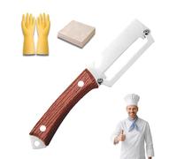 Multi-Functional Vegetable Peeler for Kitchen - Ultra Sharp Stainless Steel Blades with Non-Slip Ergonomic Handles and Bottle Opener, Vegetable Peeler for Easy Potato, Fruit & Veggie Peeling (B)
