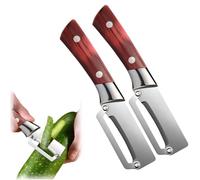 Multi Functional Vegetable Peeler, Stainless Steel Fruit Peeler for Kitchen and Outdoor Use (2 pcs)