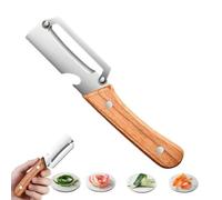 Multi-Functional Vegetable Peeler - Stainless Steel Kitchen Peeler with Ergonomic Non-Slip Handle for Potatoes Fruits Carrots, Easy Grip & Dishwasher Safe