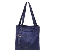 Multi Functional Women’s Top Handle Bag Spacious Interior Roomy Jeans Carryall Shoulder Bags for Practical Outdoor Use Textbook Organizer Bag