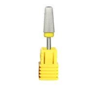 Multi-Functions Salon Elettrico Pedicure Lime Nail Drill Bit per Rimodellare Giallo XF, Verde