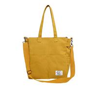 Multi funzionale Tote Bag Sacchetto di Panno Borsa a Tracolla Studente Tempo Libero Messenger Bag Borsa di Tela Sr20det Frizione Slave Cilindro, Giallo, Taglia unica