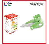 MULTI GRATTUGGIA DA CUCINA TAGLIA VERDURE TRITA IN PLASTICA 18 X 12 CM FORMAGGIO