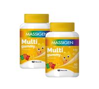 Multi Gummy Multivitaminico per Bambini 4-14 Anni Due Confezioni da 60 Caramelle