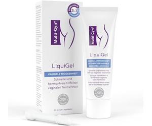 Multi-Gyn LiquiGel con applicatore per un immediato sollievo 50 ml - contro la secchezza vaginale, il dolore, il prurito o le irritazioni - Senza ormoni con ingredienti naturali