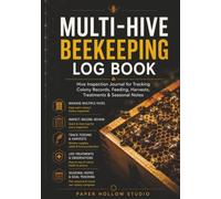 Multi-Hive Beekeeping Log Book: Hive Inspection Journal for Tracking Colony Records, Feeding, Harvests, Treatments & Seasonal Notes