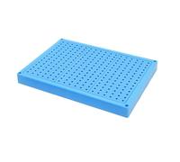 Multi Hole Tool Organizers Box ad alta capacità di stoccaggio per punte da trapano e fresa Materiali ABS Valigetta portautensili professionale