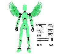 Multi Joint Movable Model - 3D Printed Action Figure Toy -5.39inch Body Activity Robot, Fully Articulated Desk Robot Toy, Multi Joint Movable Toys, -Articular Action Figures, Desktop Decoration