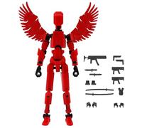 Multi Joint Movable Model - 3D Printed Action Figure Toy -5.39inch Body Activity Robot, Fully Articulated Desk Robot Toy, Multi Joint Movable Toys, -Articular Action Figures, Desktop Decoration