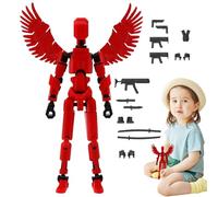 Multi Joint Movable Model | 3D Printed Body Activity Robot,Dynamic Creativity Body Activity Robot, 5.39inch Desk Robots Toy, Multi Joint Movable Toy, -Articular Action Figures, Desktop Decoration