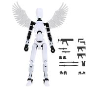 Multi Joint Movable Model | 3D Printed Body Activity Robot,Dynamic Creativity Body Activity Robot, 5.39inch Desk Robots Toy, Multi Joint Movable Toy, -Articular Action Figures, Desktop Decoration