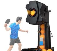 Multi lanciatore di ping-pong di rotazione, serva macchina, simulazione completamente personalizzabile del gioco per addestramento professionale