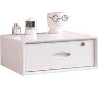 Multi-Layer Drawer Storage Box, Flat File Cabinet With Lockable, 1/2/3 Drawer Solid Wood A4 Treatment Storage Cabinet For Home Desktop Office(C,1 drawer)