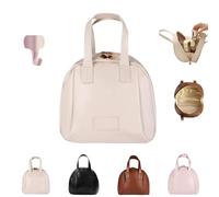 Multi-Layered Shell-Shaped Cosmetic Bag, Beachersett Travel Hanging Toiletry Wash Bag, 2024 New Makeup Bag for Women, Portable Shell Shaped Make up Bag Capacity Makeup Organizer. (White)