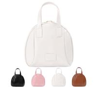 Multi-Layered Shell-Shaped Cosmetic Bag, Portable Travel Cosmetic Bag, PU Leather Toiletry Bag with Handle, 2025 New Large Cosmetic Bag (White)