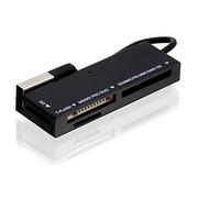 Multi Lettore Card usb Reader 2.0 Micro Mini Flash sd m2 mS Duo Pro rs mmc Combo (NERO)