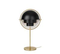 GUBI Multi-Lite Lampada Da Tavolo Ottone E Nero