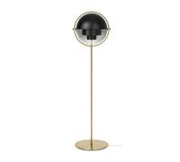 GUBI Multi-Lite piantana ottone/nero GUBI