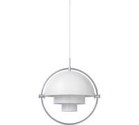Multi-Lite Lampadario Cromo E Bianco