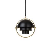 Multi-Lite Lampadario Ottone E Nero Piccolo