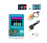 Multi-metro Transistor Tester Diodo Triodo Condensatore Resistor Test Meter NPN PNP MOS Detector Esr Meter LCD Lcr Meter(V1)