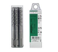 Multi-pack 10 brocas SDS-Plus 4 cortes Profesional 10x110 mm largo util 50