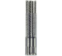 Multi-pack 10 brocas SDS-Plus 4 cortes Profesional 6,5x260 mm largo util 200
