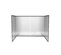 Multi-pannello in acciaio antiruggine paraspruzzi da cucina, design pieghevole, e barriera per olio rapida da cucina