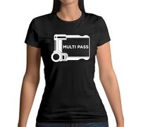 Multi Pass - T-Shirt - Quinto Elemento - 5th - Film - Multipass - Fan-Merch